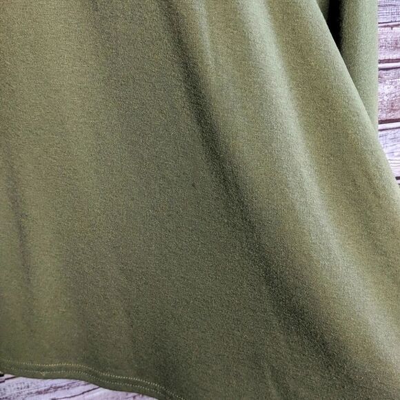 Nearkin | Green Open Front Cap Sleeve Cardigan |XS - Picture 4 of 8